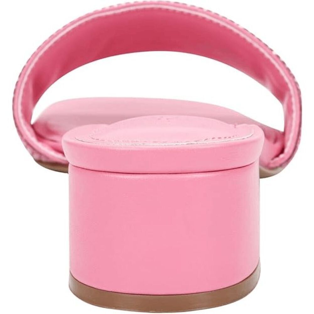 Marc Fisher Pink Embellished Slide Sandals - Picture 12 of 15